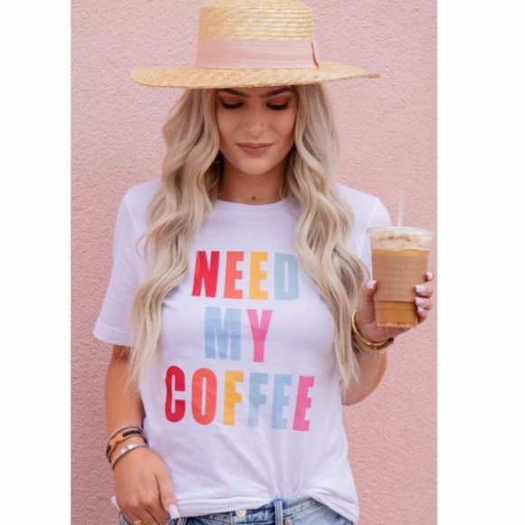 Tops - COFFEE Graphic Tee